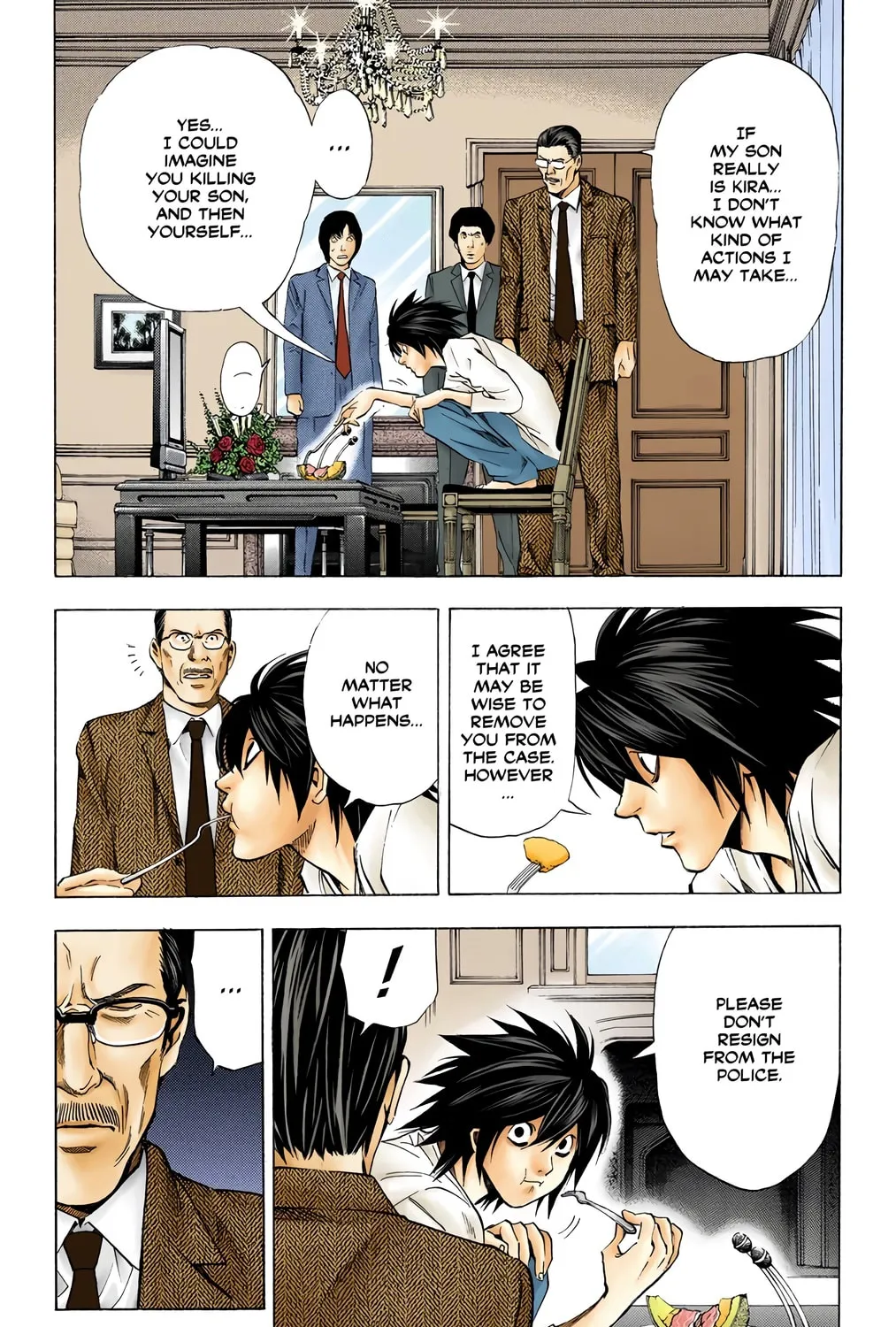 Read Death Note - Digital Colored Comics (Colored) chapter 35 image 4 on Lezhin