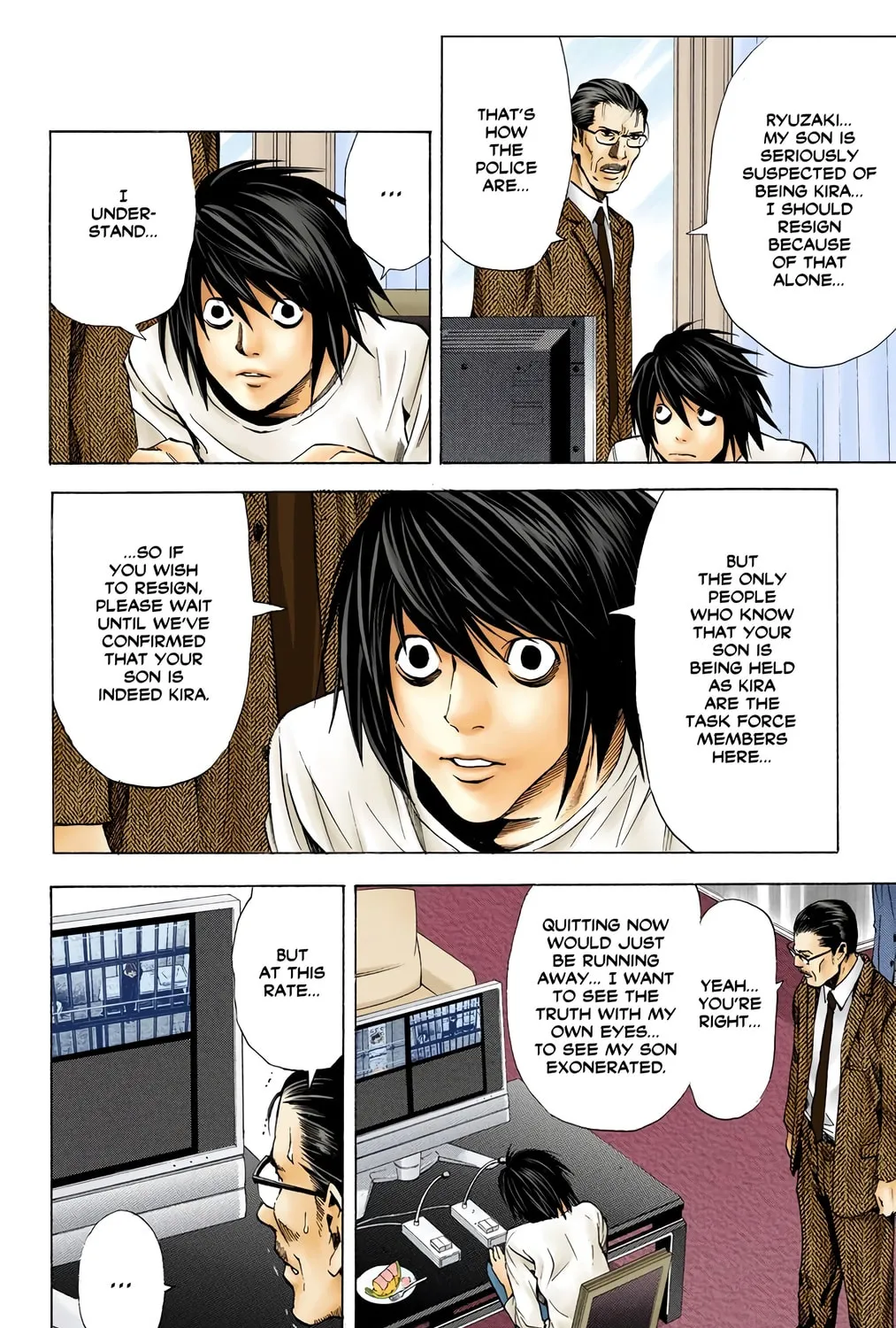 Read Death Note - Digital Colored Comics (Colored) chapter 35 image 6 on Lezhin
