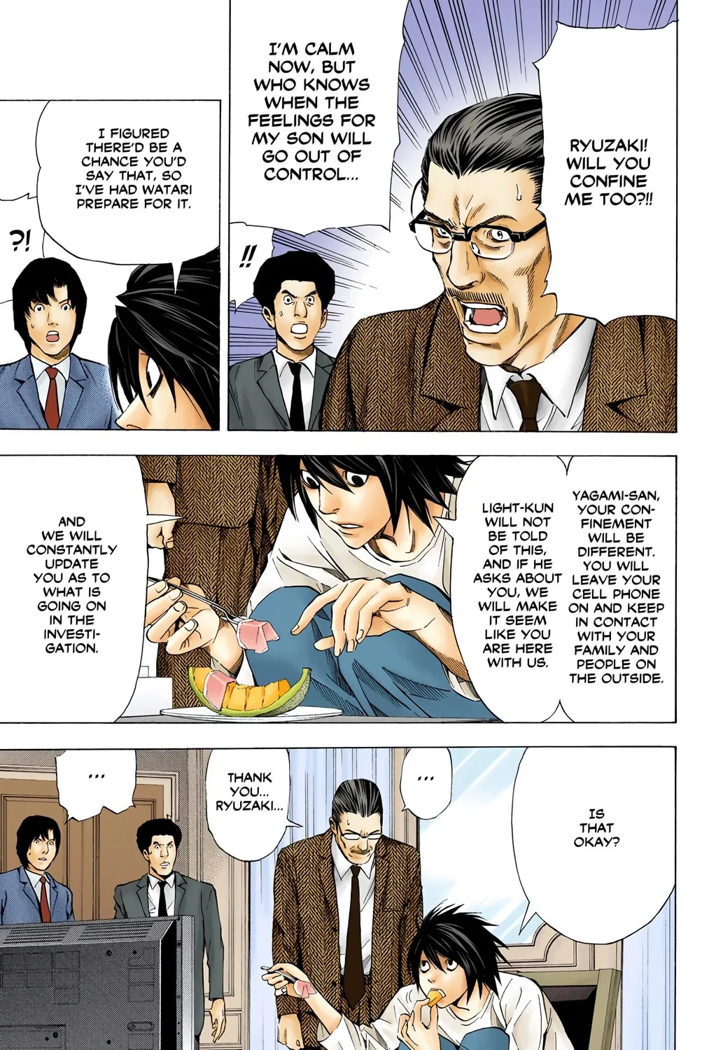 Read Death Note - Digital Colored Comics (Colored) chapter 35 image 8 on Lezhin
