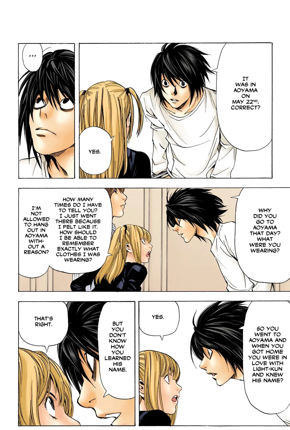Read Death Note - Digital Colored Comics (Colored) chapter 37 image 10 on Lezhin