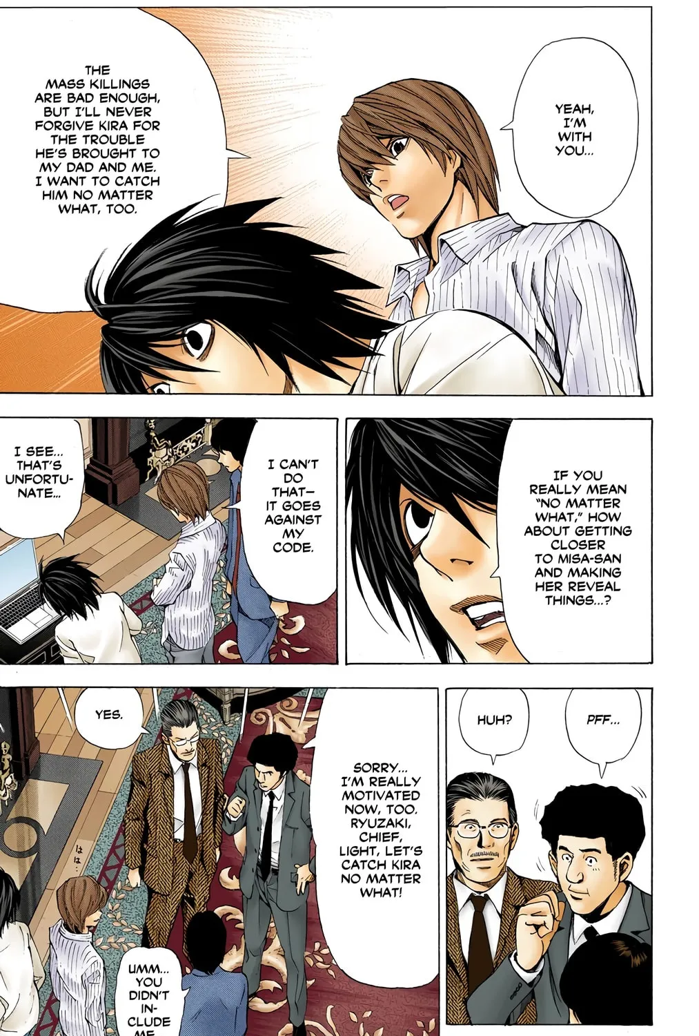Read Death Note - Digital Colored Comics (Colored) chapter 37 image 28 on Lezhin