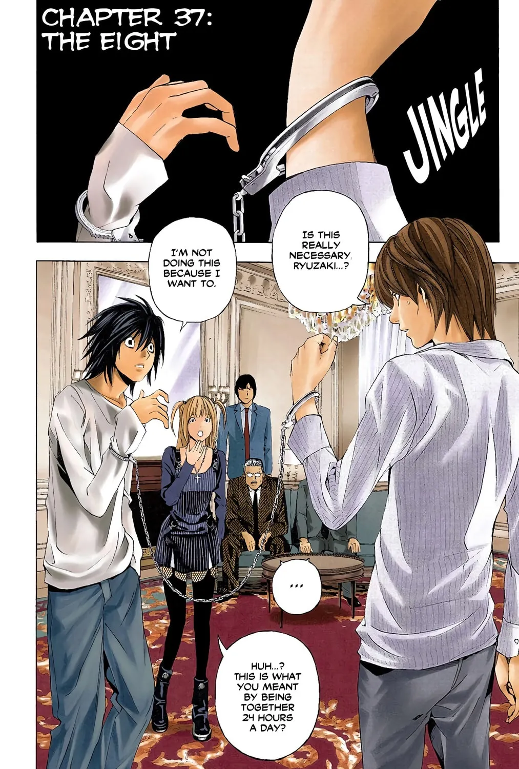 Read Death Note - Digital Colored Comics (Colored) chapter 37 image 4 on Lezhin