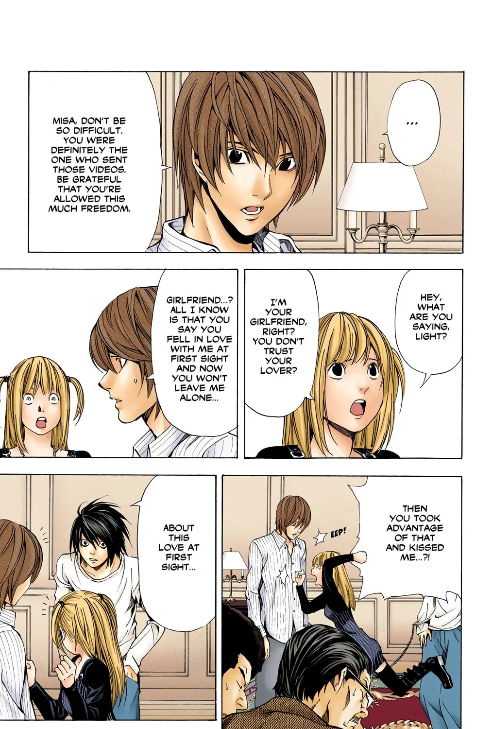 Read Death Note - Digital Colored Comics (Colored) chapter 37 image 8 on Lezhin