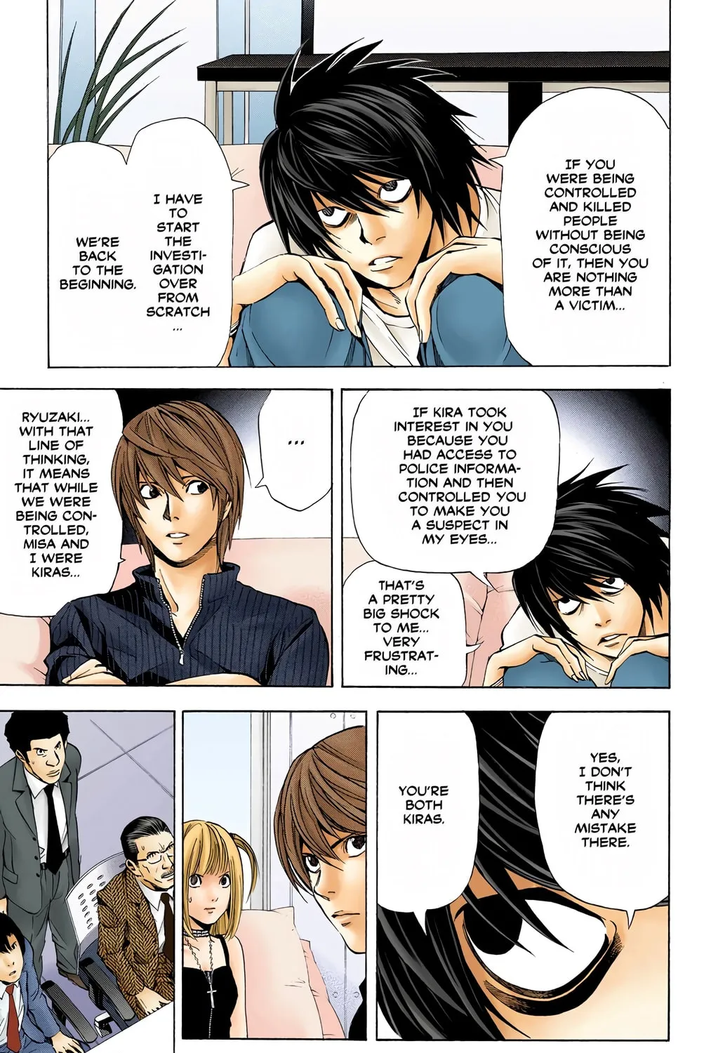 Read Death Note - Digital Colored Comics (Colored) chapter 38 image 18 on Lezhin