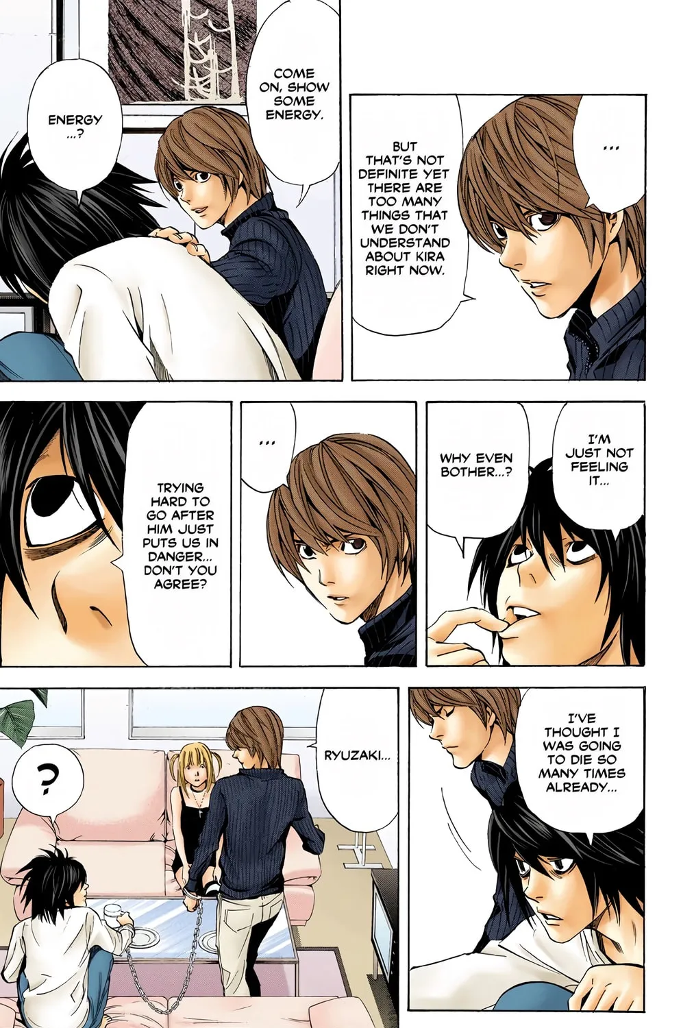 Read Death Note - Digital Colored Comics (Colored) chapter 38 image 22 on Lezhin