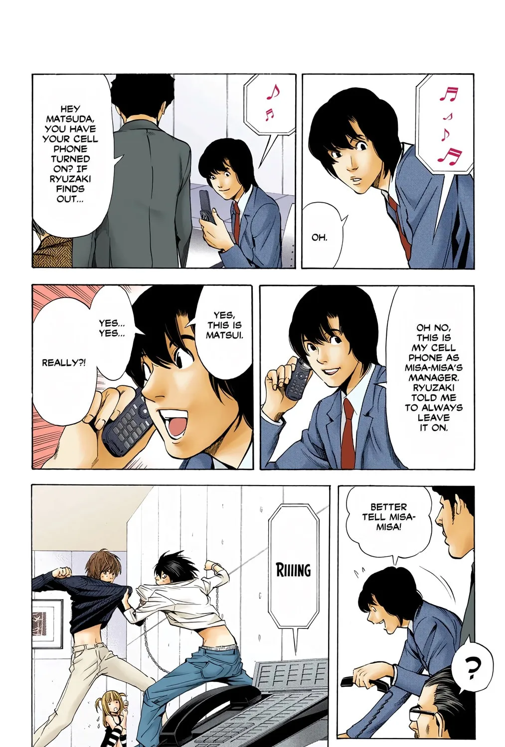 Read Death Note - Digital Colored Comics (Colored) chapter 38 image 32 on Lezhin