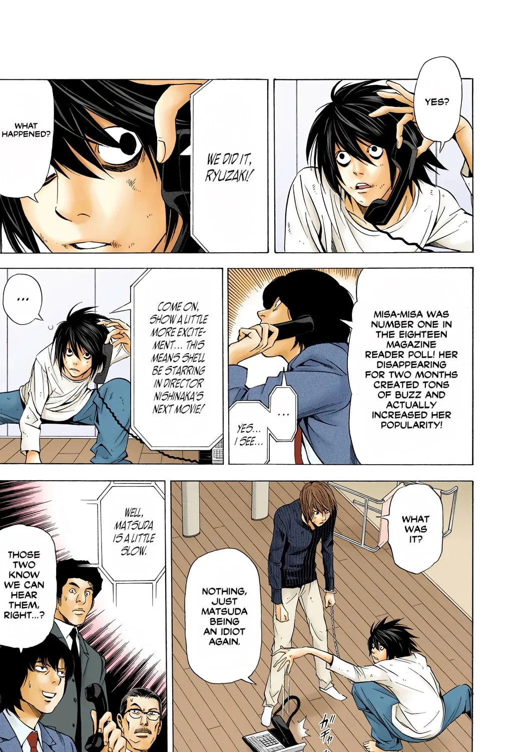 Read Death Note - Digital Colored Comics (Colored) chapter 38 image 34 on Lezhin