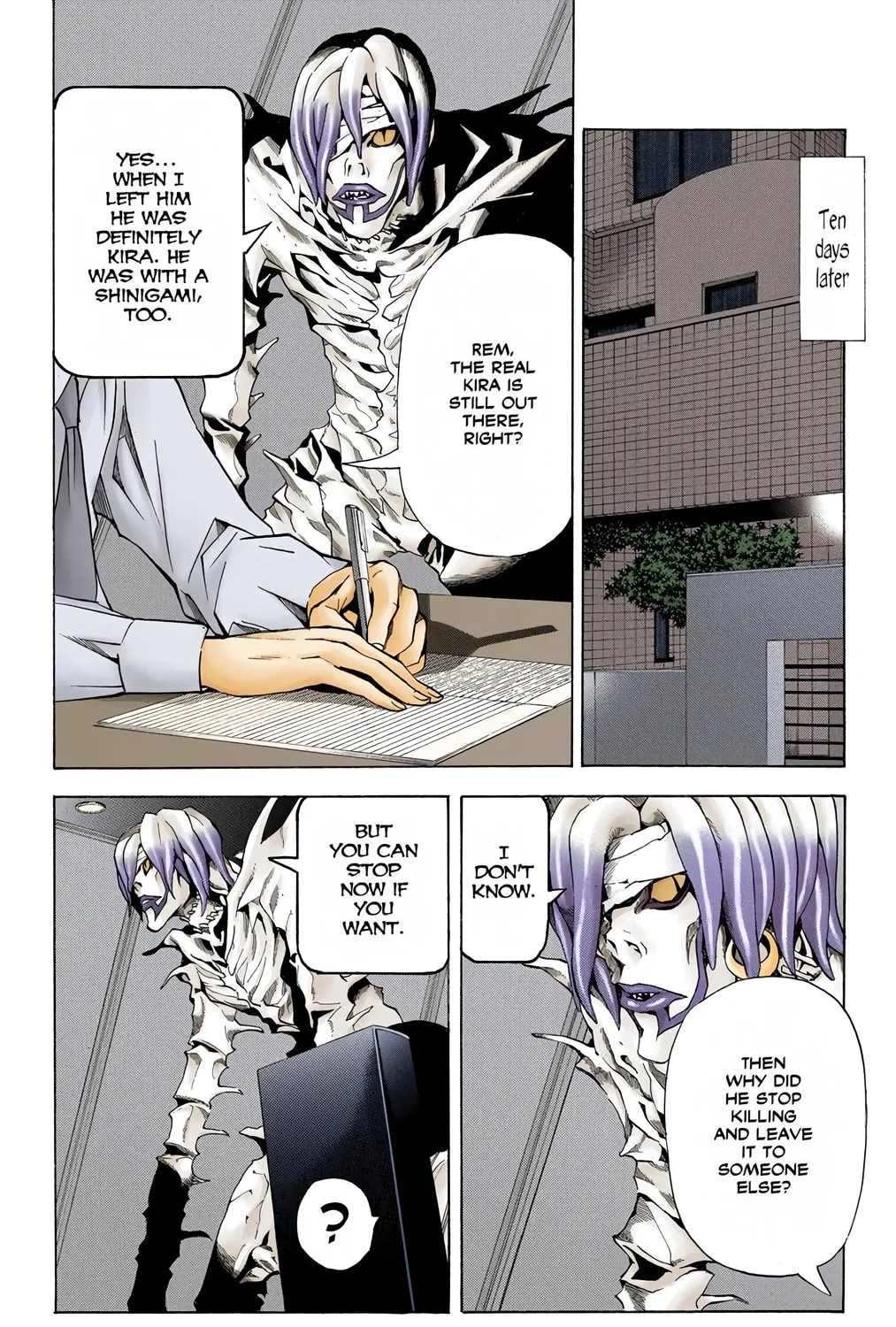Read Death Note - Digital Colored Comics (Colored) chapter 38 image 36 on Lezhin