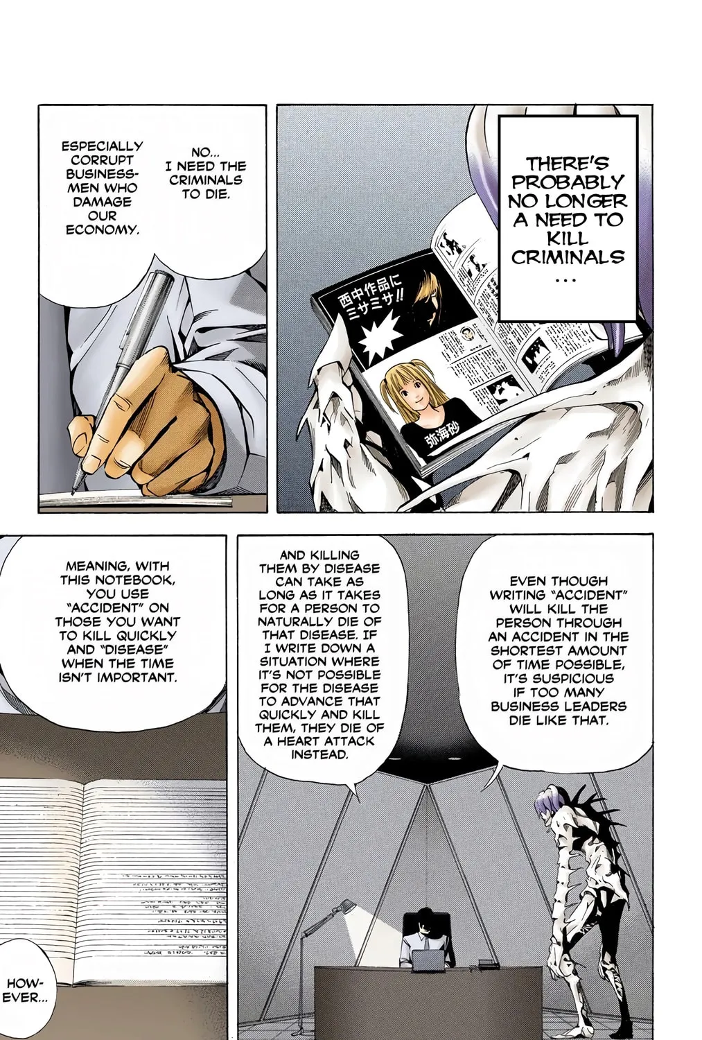 Read Death Note - Digital Colored Comics (Colored) chapter 38 image 38 on Lezhin