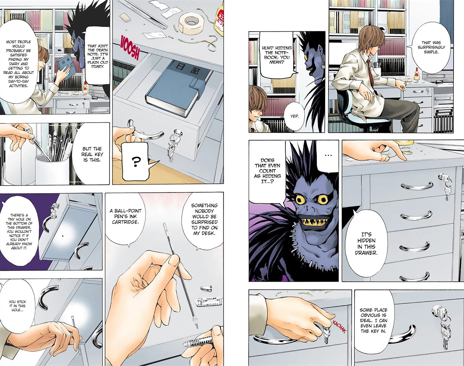 Read Death Note - Digital Colored Comics (Colored) chapter 4.1 image 7 on Lezhin
