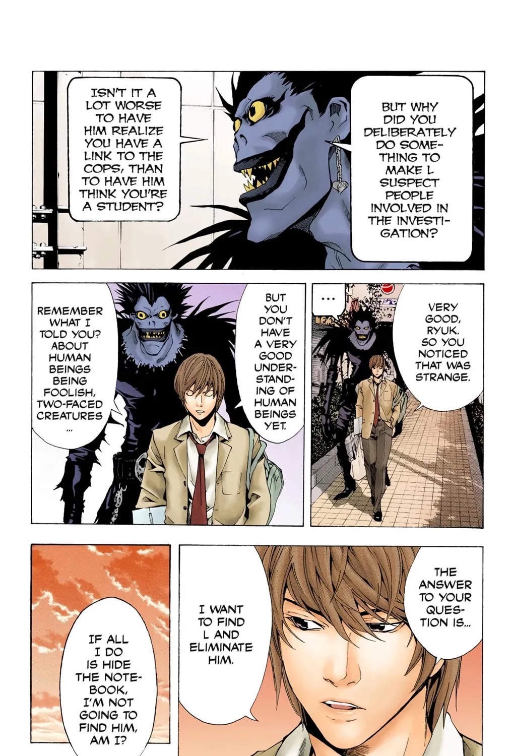 Read Death Note - Digital Colored Comics (Colored) chapter 4 image 12 on Lezhin