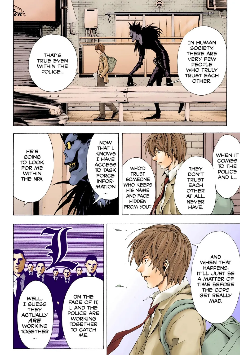 Read Death Note - Digital Colored Comics (Colored) chapter 4 image 14 on Lezhin