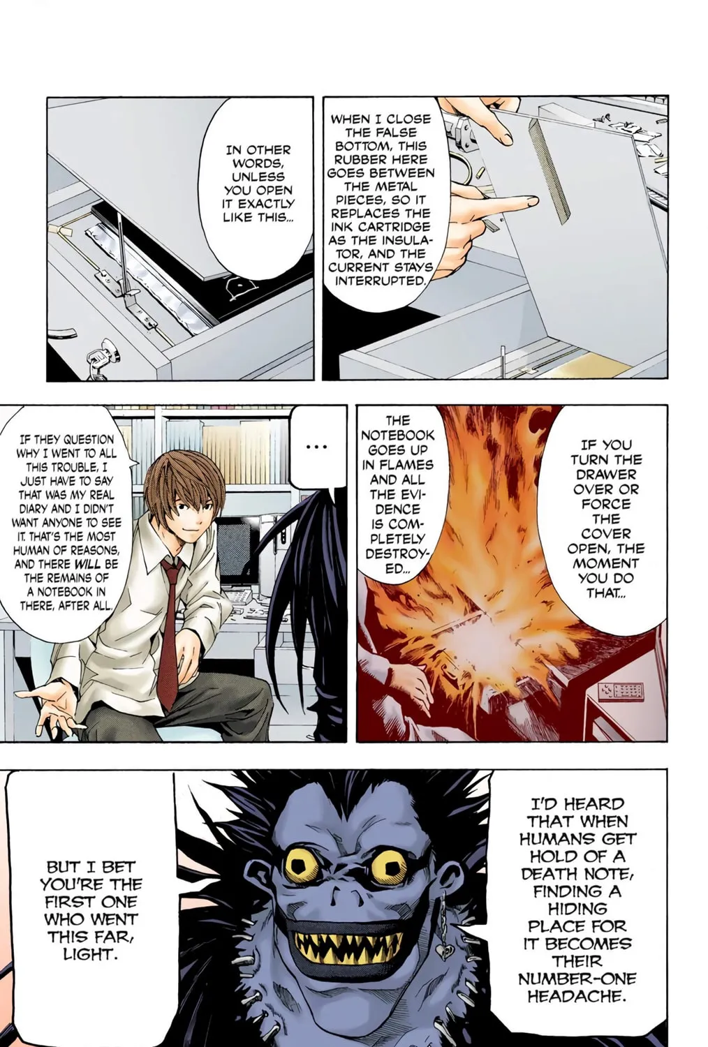 Read Death Note - Digital Colored Comics (Colored) chapter 4 image 32 on Lezhin