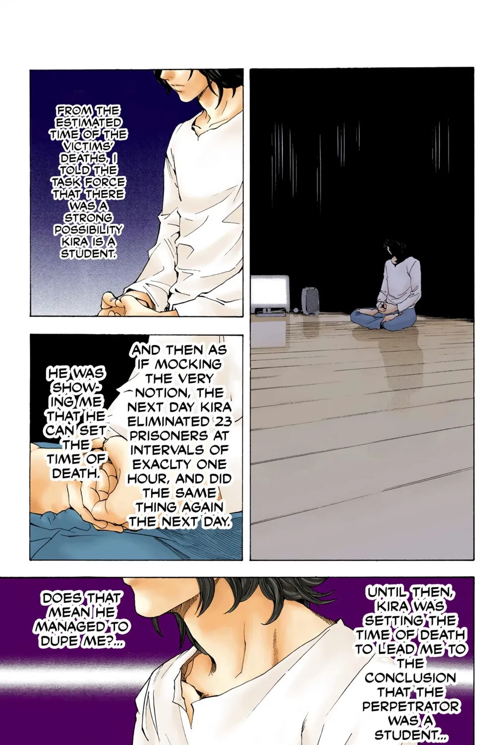 Read Death Note - Digital Colored Comics (Colored) chapter 4 image 4 on Lezhin