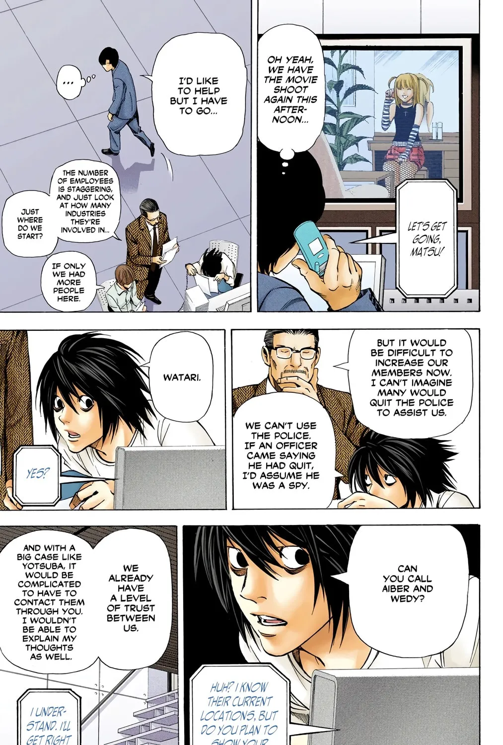 Read Death Note - Digital Colored Comics (Colored) chapter 40 image 28 on Lezhin