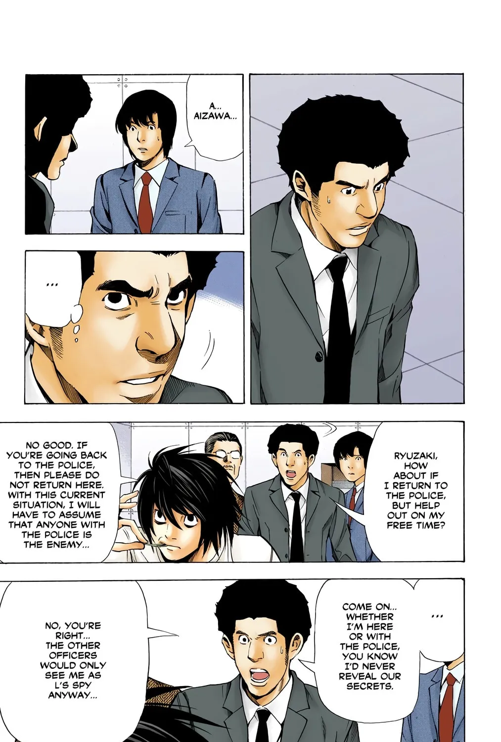 Read Death Note - Digital Colored Comics (Colored) chapter 40 image 8 on Lezhin