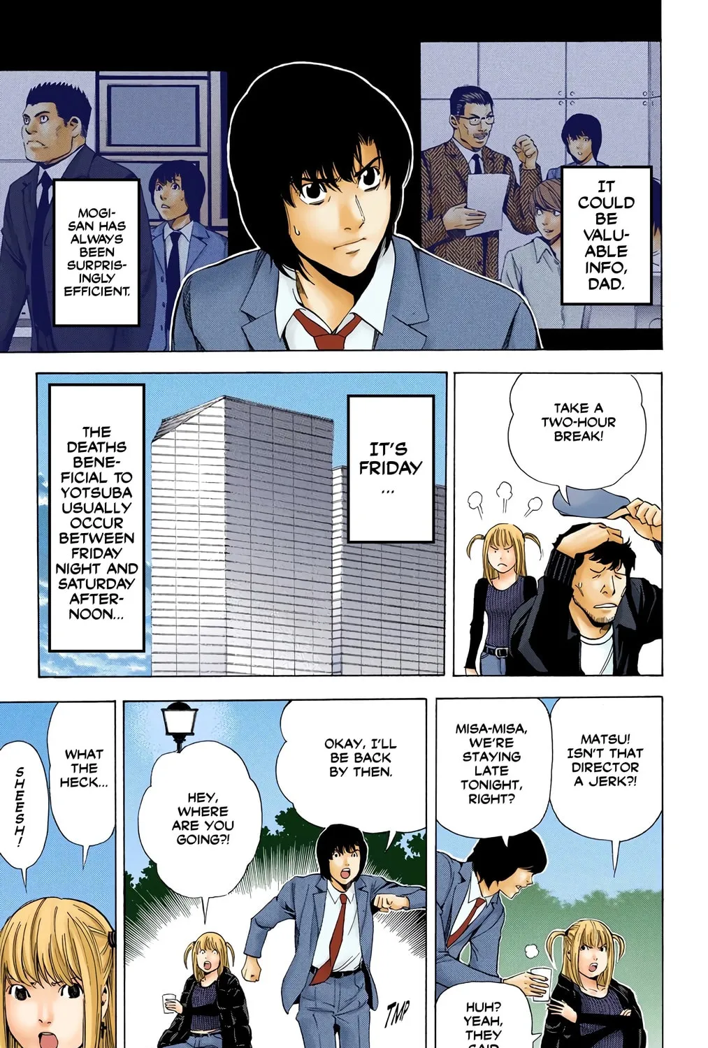 Read Death Note - Digital Colored Comics (Colored) chapter 41 image 4 on Lezhin
