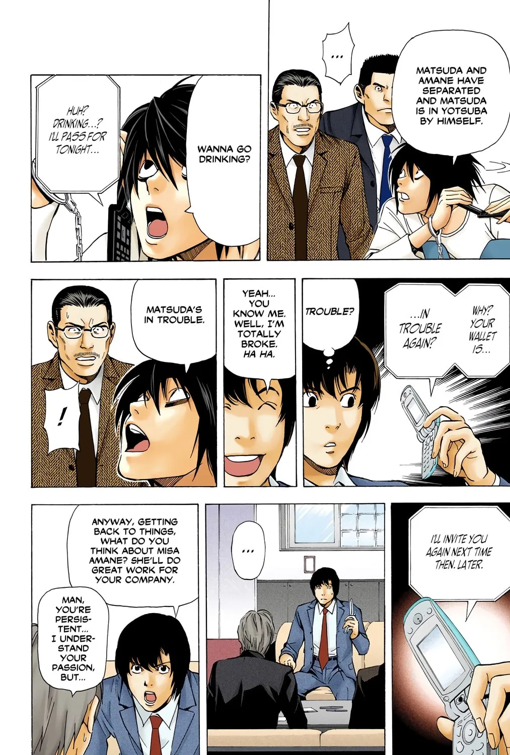 Read Death Note - Digital Colored Comics (Colored) chapter 42 image 12 on Lezhin
