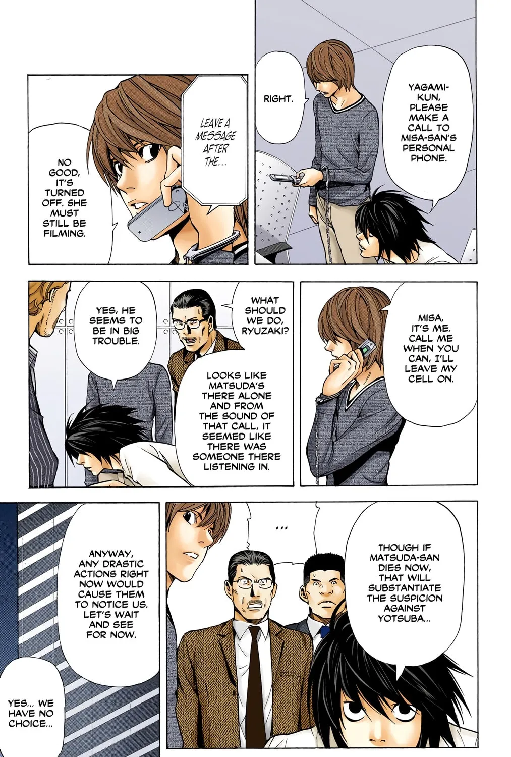 Read Death Note - Digital Colored Comics (Colored) chapter 42 image 14 on Lezhin