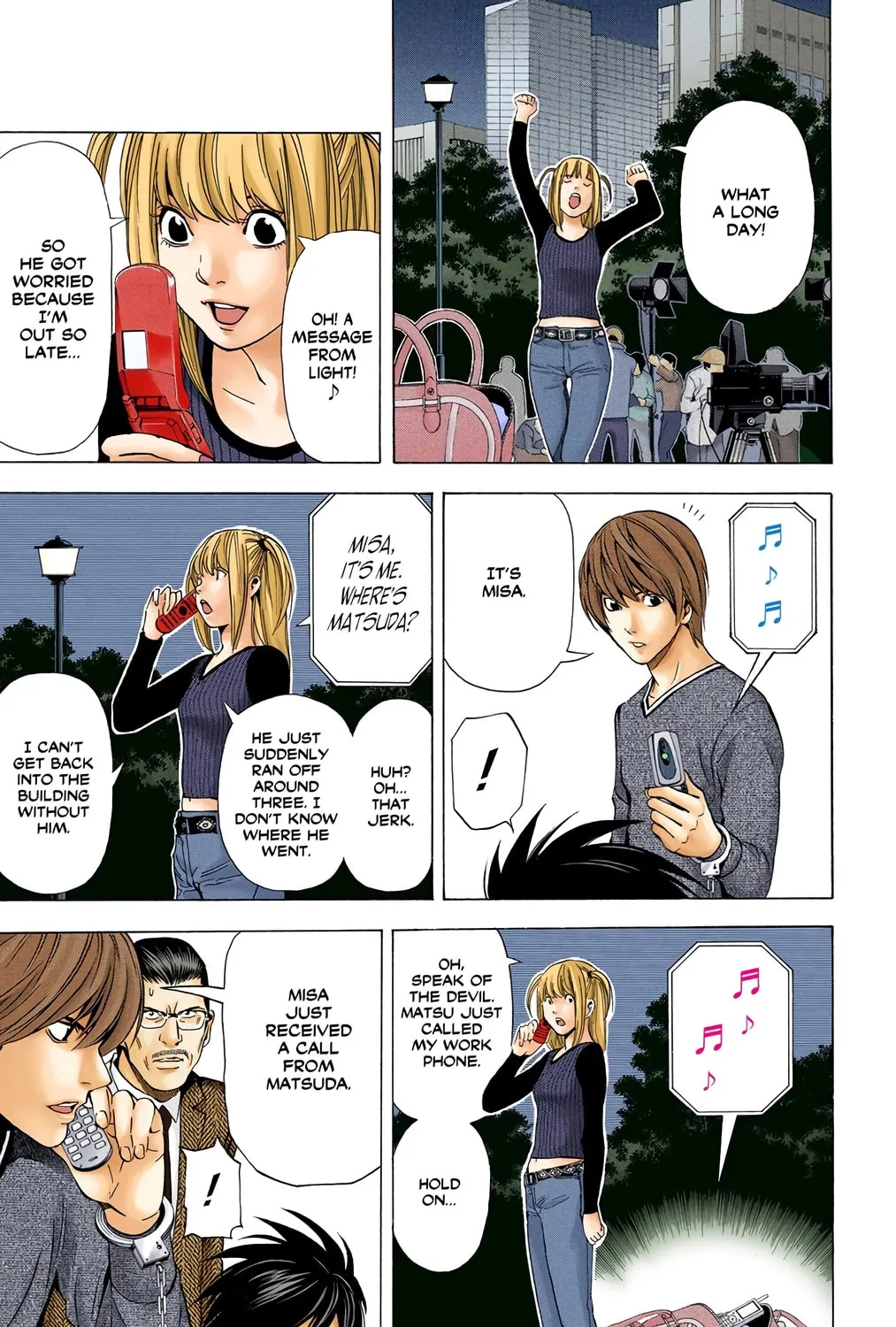 Read Death Note - Digital Colored Comics (Colored) chapter 42 image 18 on Lezhin