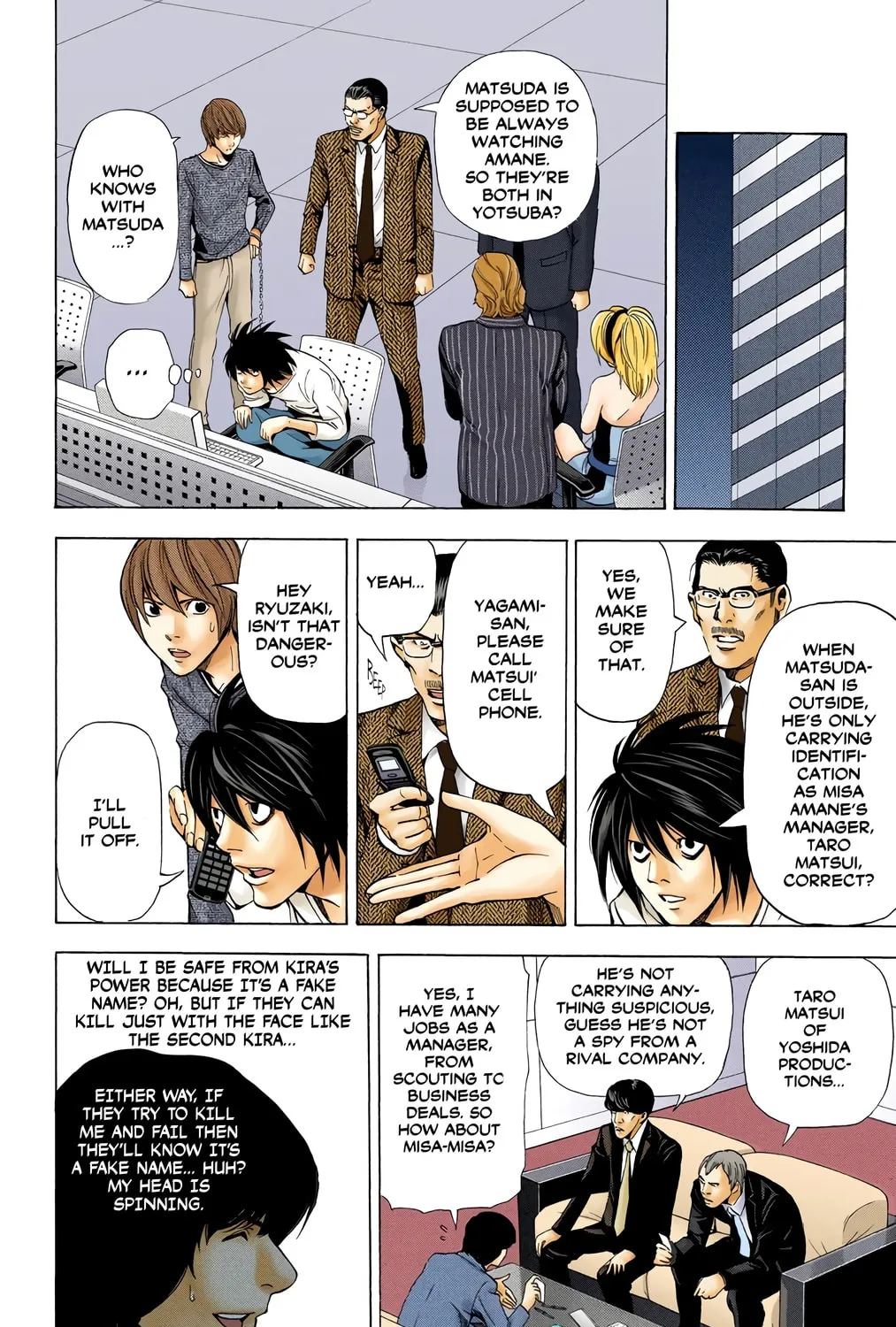 Read Death Note - Digital Colored Comics (Colored) chapter 42 image 8 on Lezhin