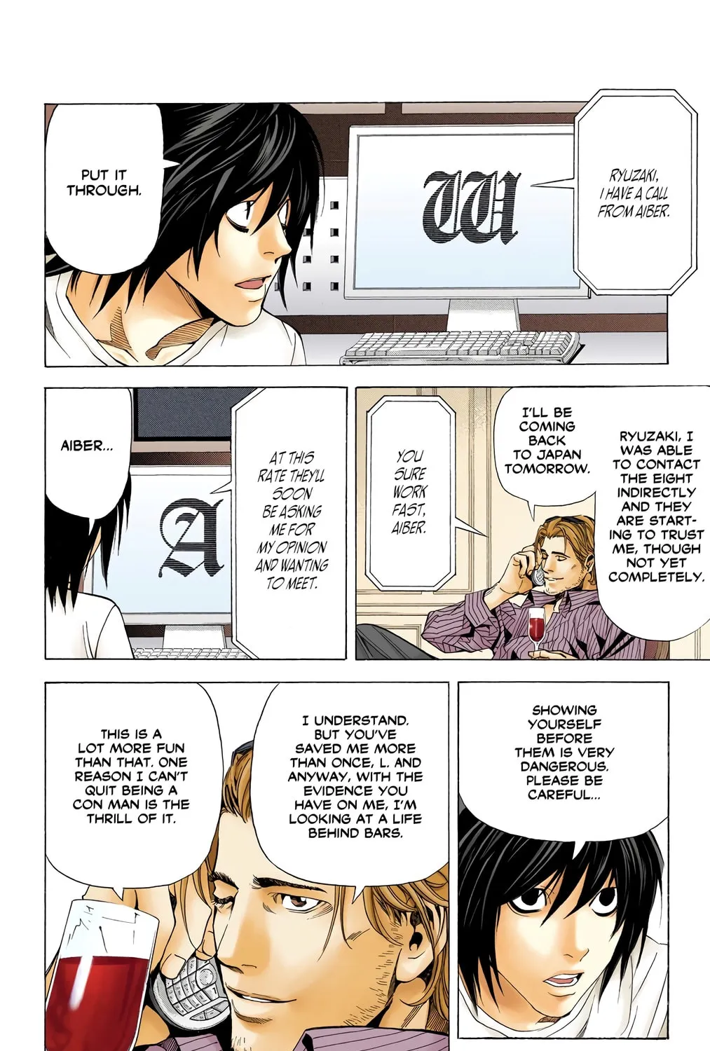 Read Death Note - Digital Colored Comics (Colored) chapter 43 image 36 on Lezhin