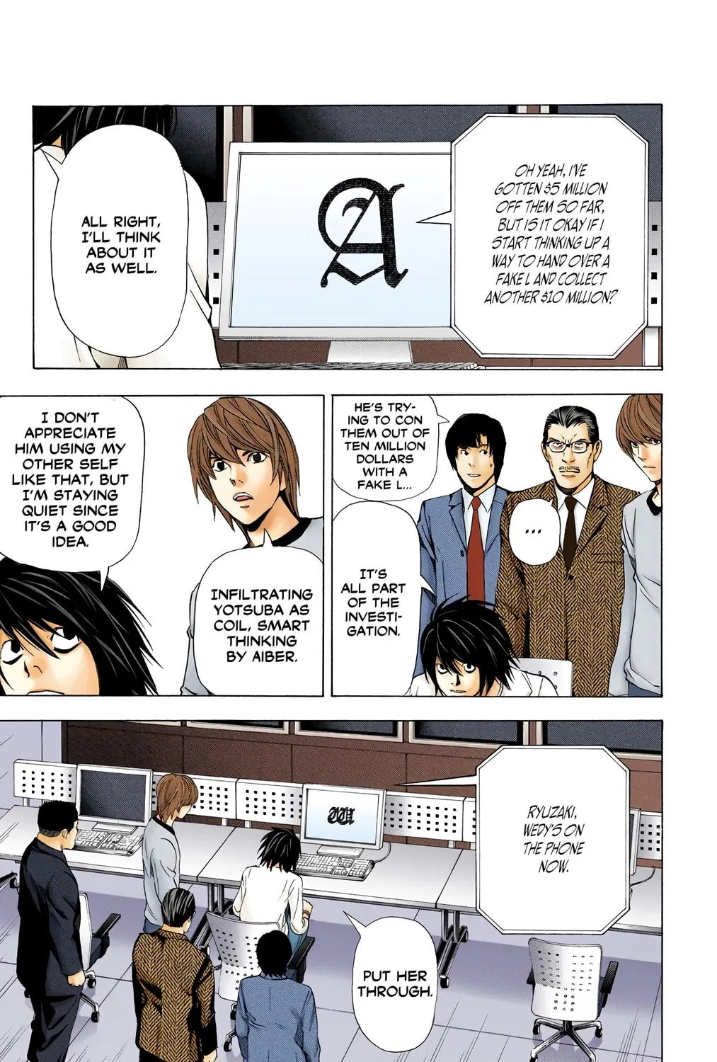Read Death Note - Digital Colored Comics (Colored) chapter 43 image 40 on Lezhin