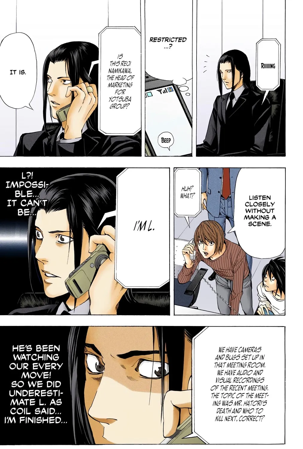 Read Death Note - Digital Colored Comics (Colored) chapter 44 image 32 on Lezhin