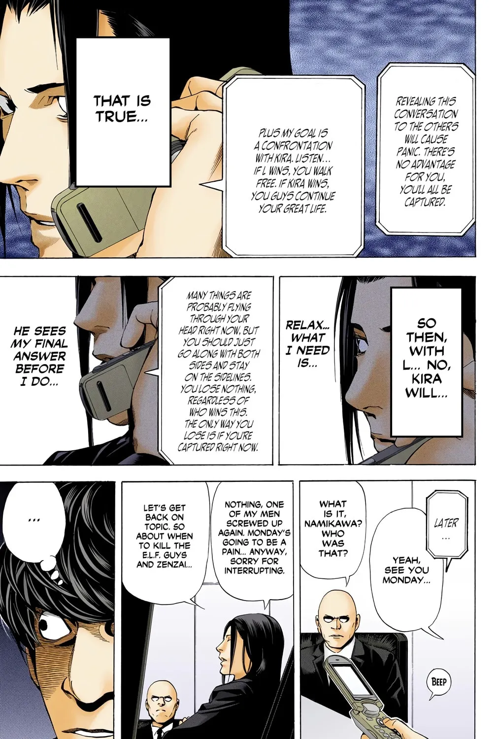 Read Death Note - Digital Colored Comics (Colored) chapter 44 image 36 on Lezhin