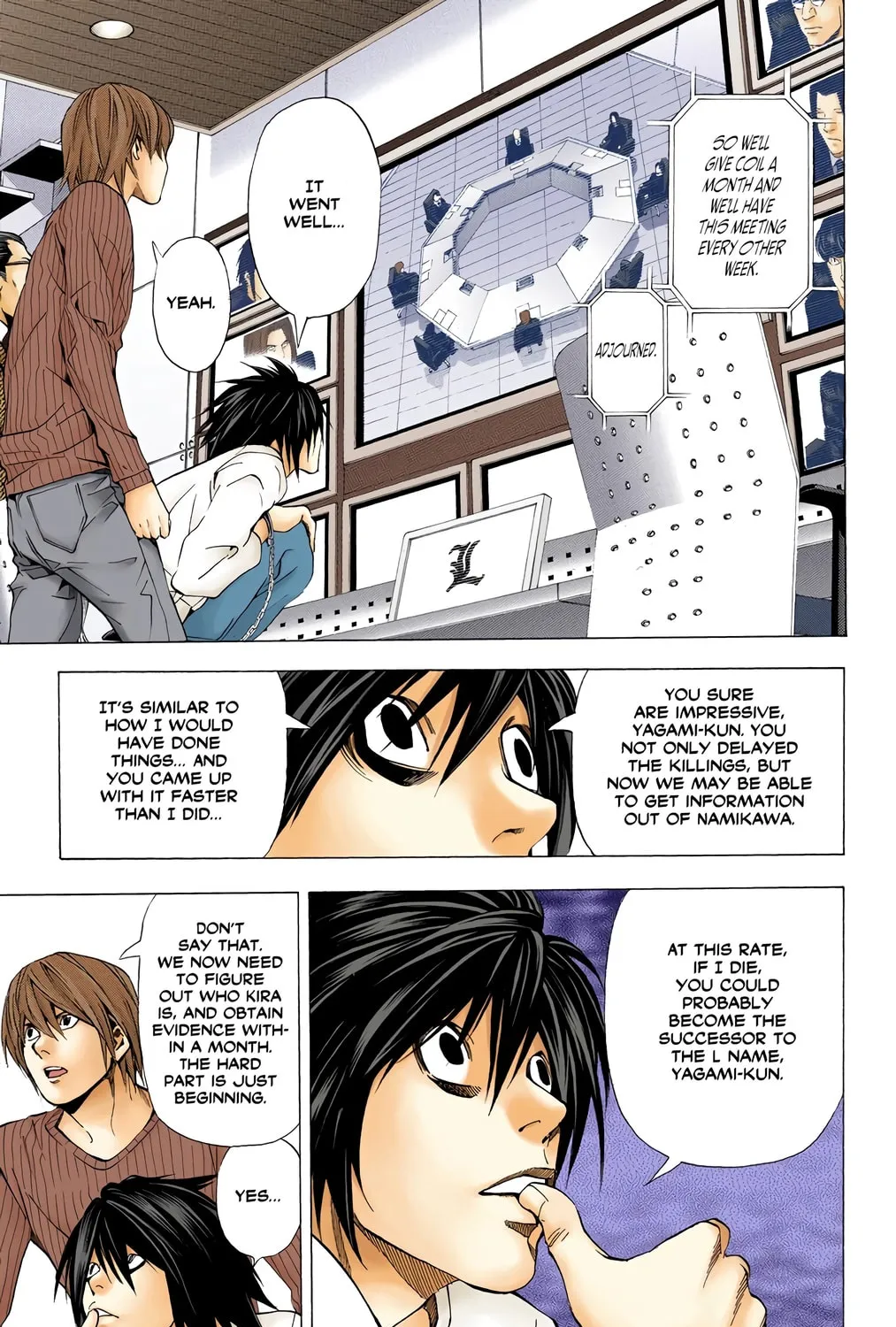 Read Death Note - Digital Colored Comics (Colored) chapter 44 image 40 on Lezhin