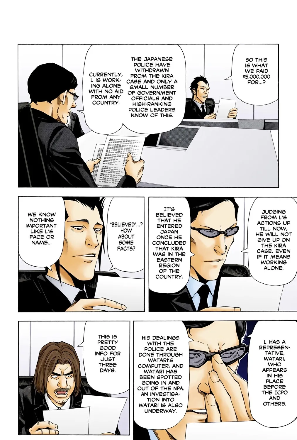 Read Death Note - Digital Colored Comics (Colored) chapter 44 image 6 on Lezhin