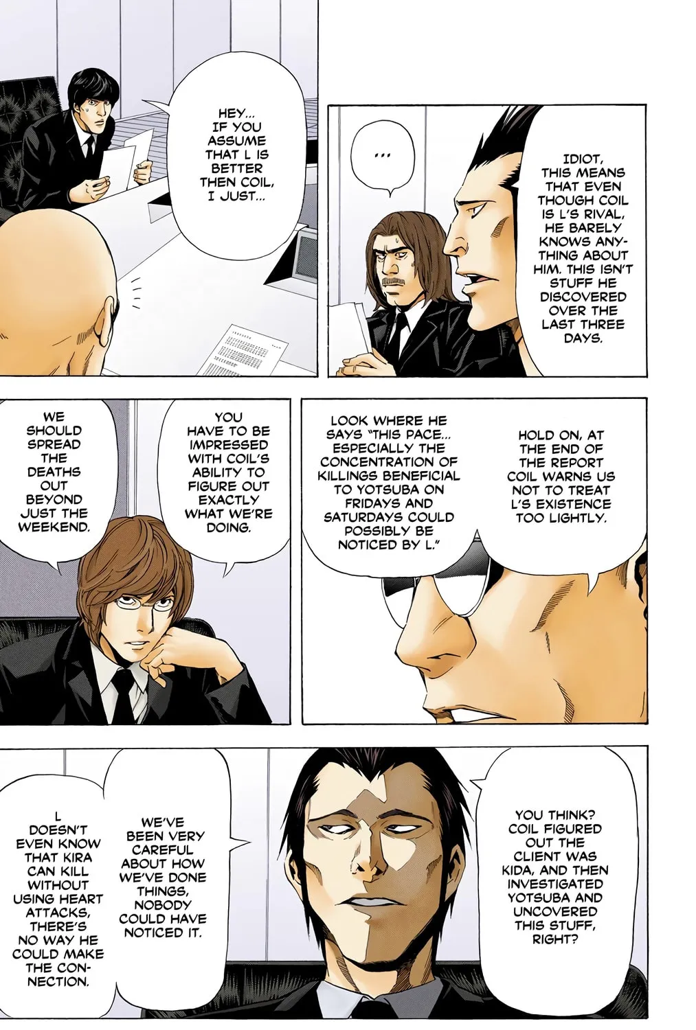 Read Death Note - Digital Colored Comics (Colored) chapter 44 image 8 on Lezhin