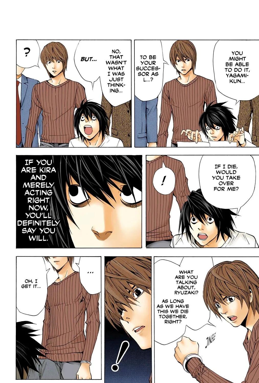 Read Death Note - Digital Colored Comics (Colored) chapter 45 image 2 on Lezhin