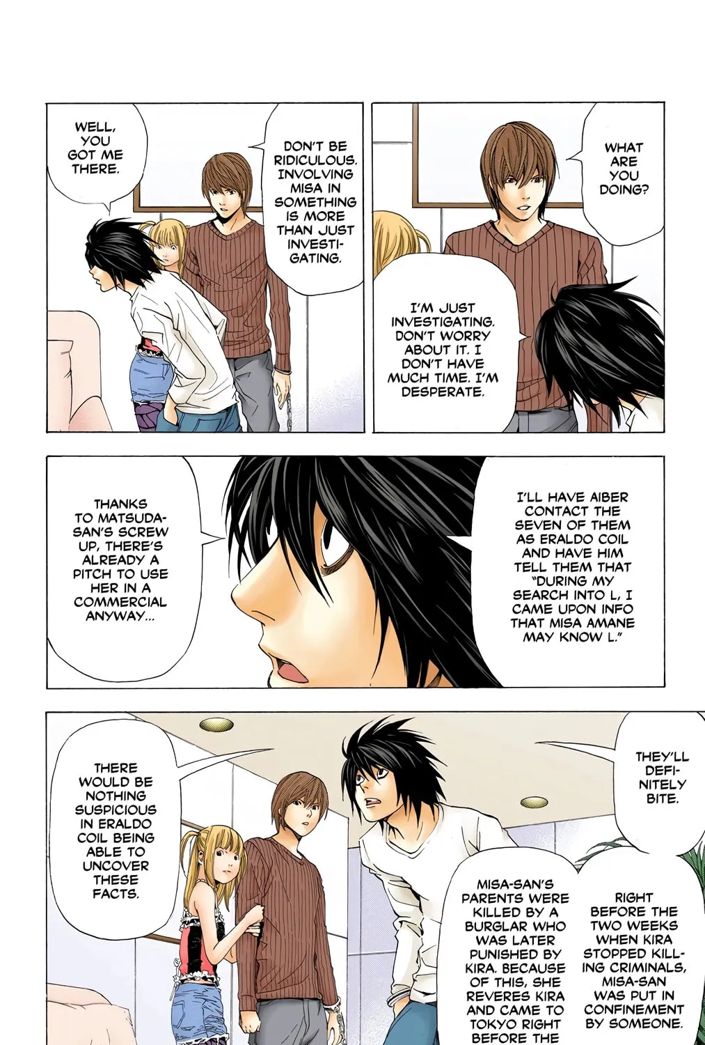 Read Death Note - Digital Colored Comics (Colored) chapter 45 image 28 on Lezhin