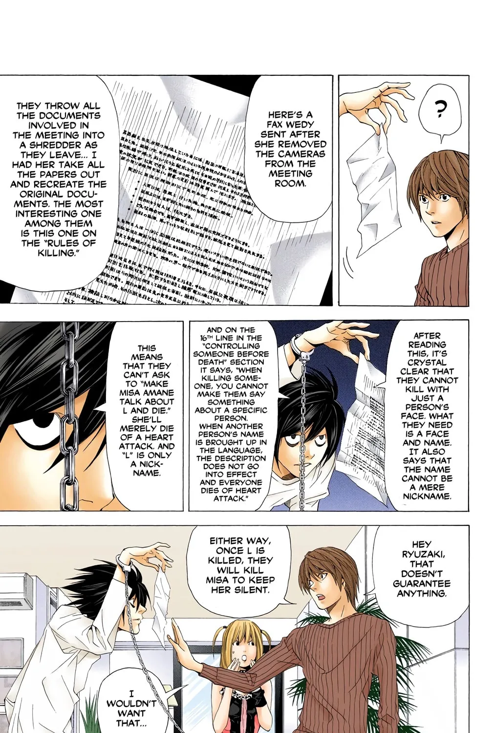 Read Death Note - Digital Colored Comics (Colored) chapter 45 image 34 on Lezhin