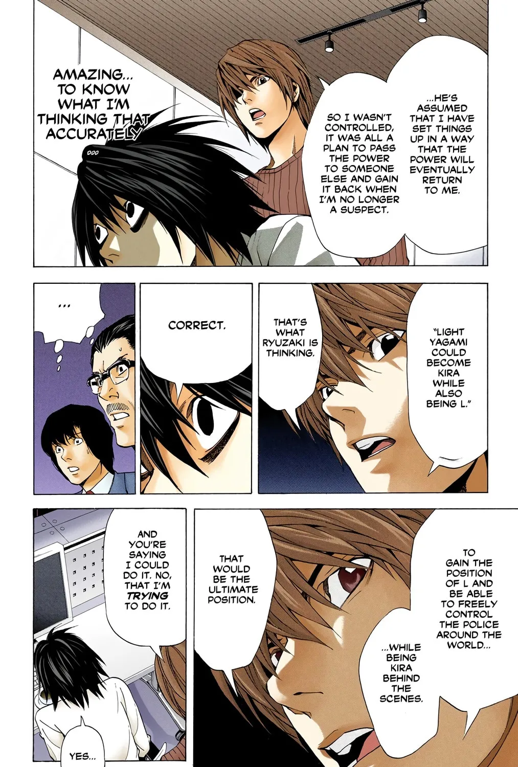 Read Death Note - Digital Colored Comics (Colored) chapter 45 image 6 on Lezhin