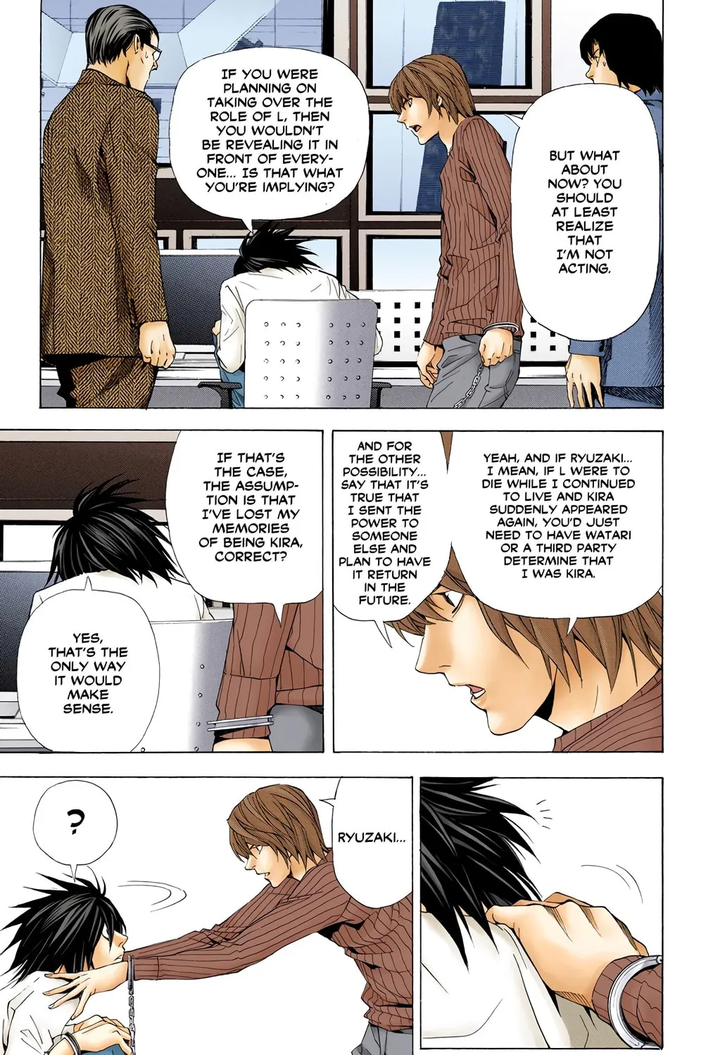 Read Death Note - Digital Colored Comics (Colored) chapter 45 image 8 on Lezhin