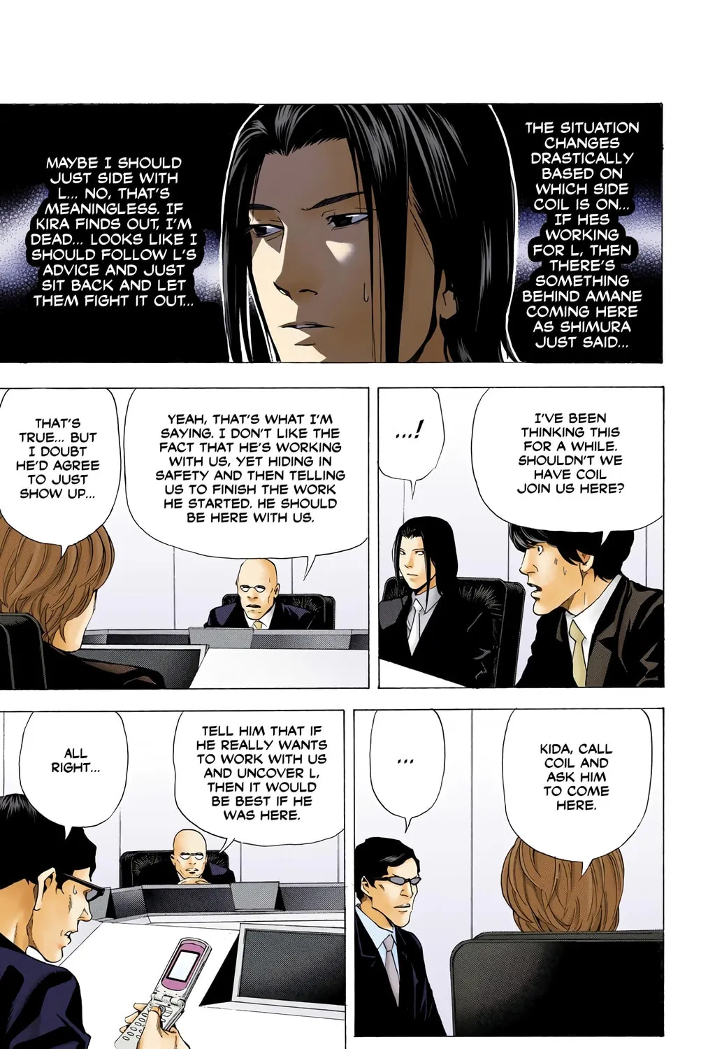 Read Death Note - Digital Colored Comics (Colored) chapter 46 image 10 on Lezhin