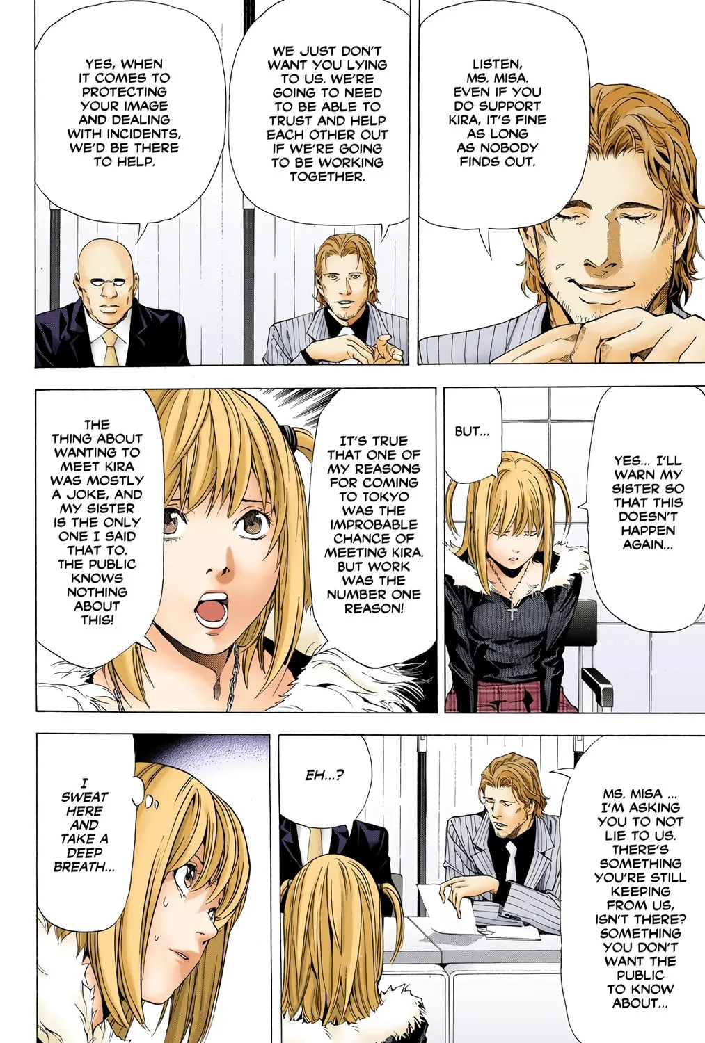 Read Death Note - Digital Colored Comics (Colored) chapter 46 image 32 on Lezhin