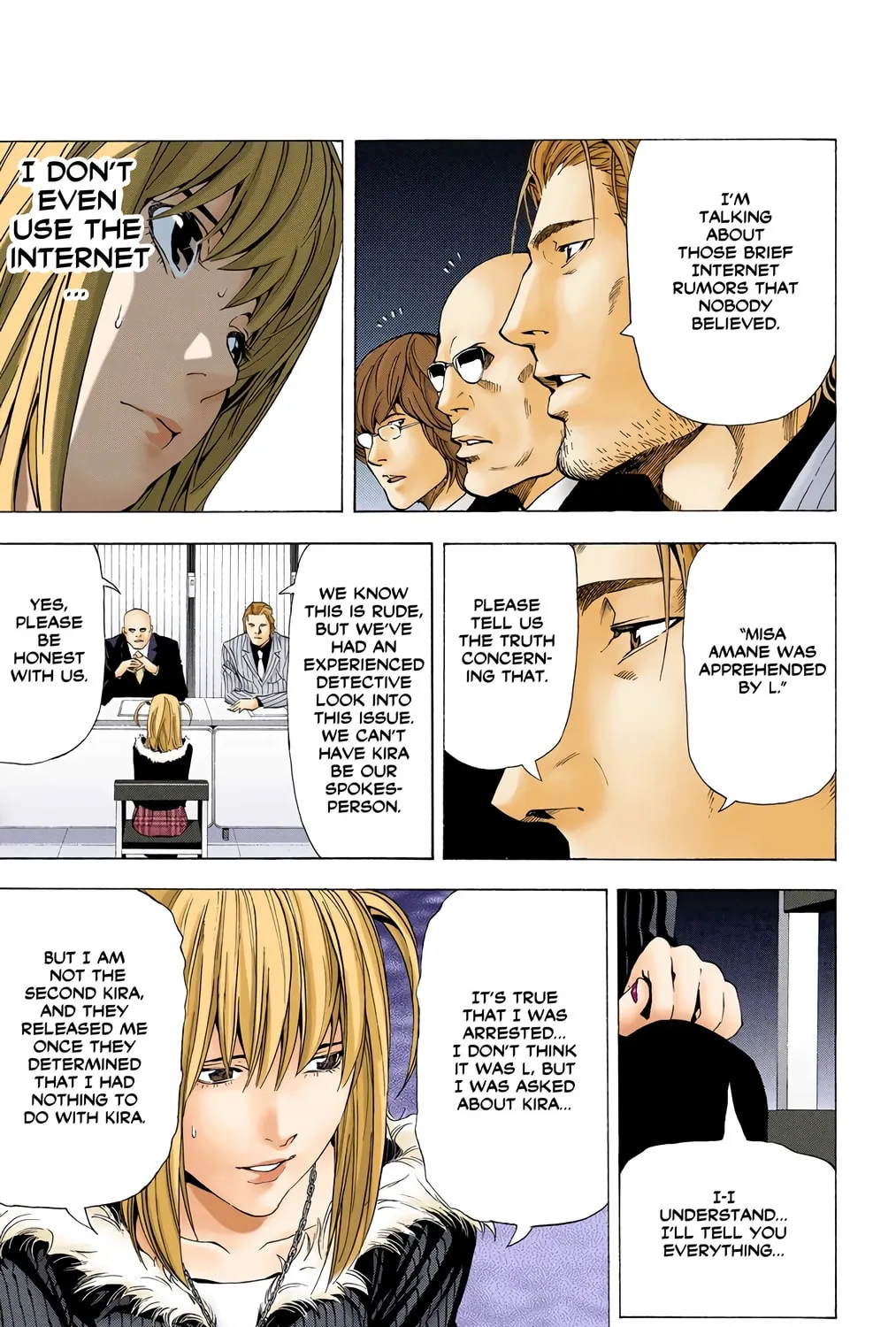 Read Death Note - Digital Colored Comics (Colored) chapter 46 image 34 on Lezhin