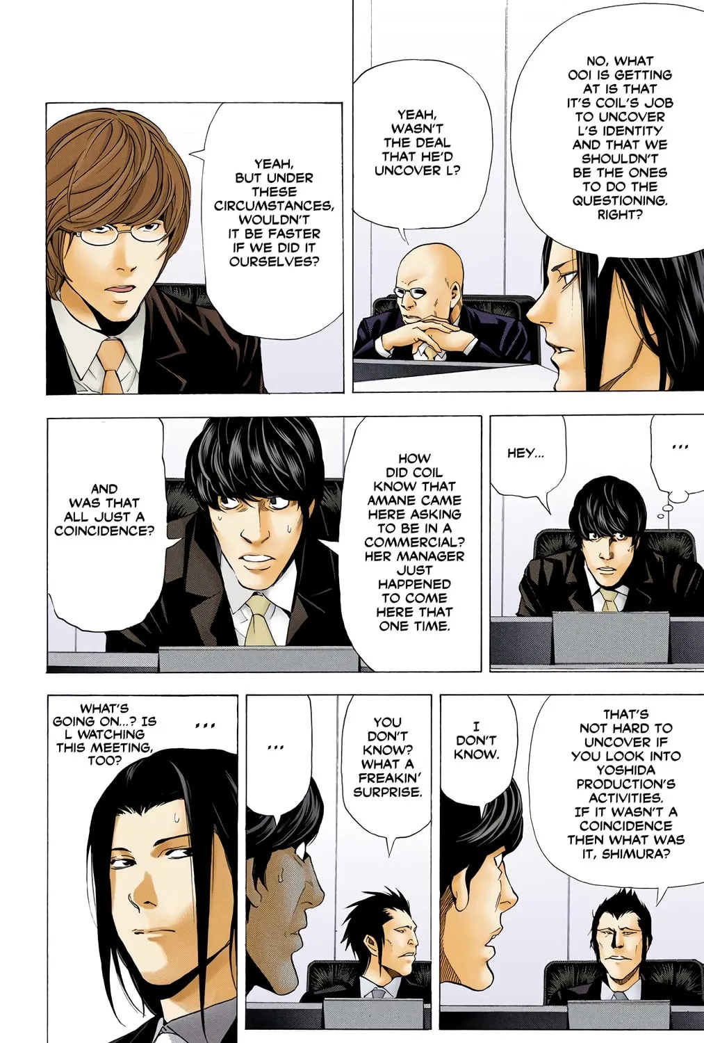 Read Death Note - Digital Colored Comics (Colored) chapter 46 image 8 on Lezhin