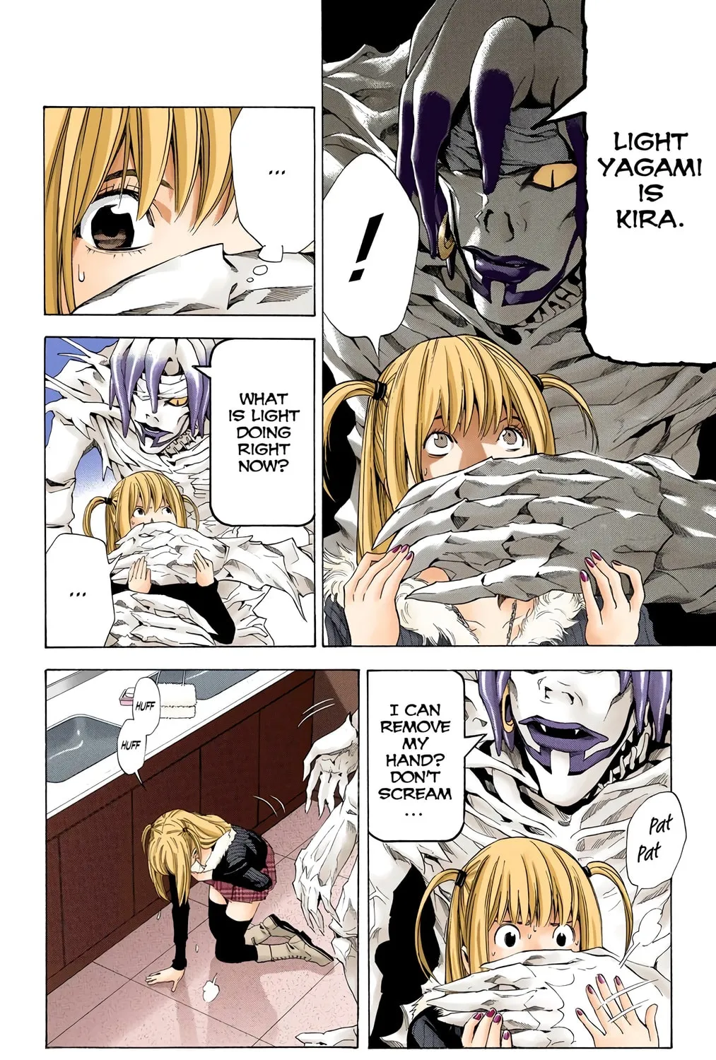 Read Death Note - Digital Colored Comics (Colored) chapter 47 image 10 on Lezhin