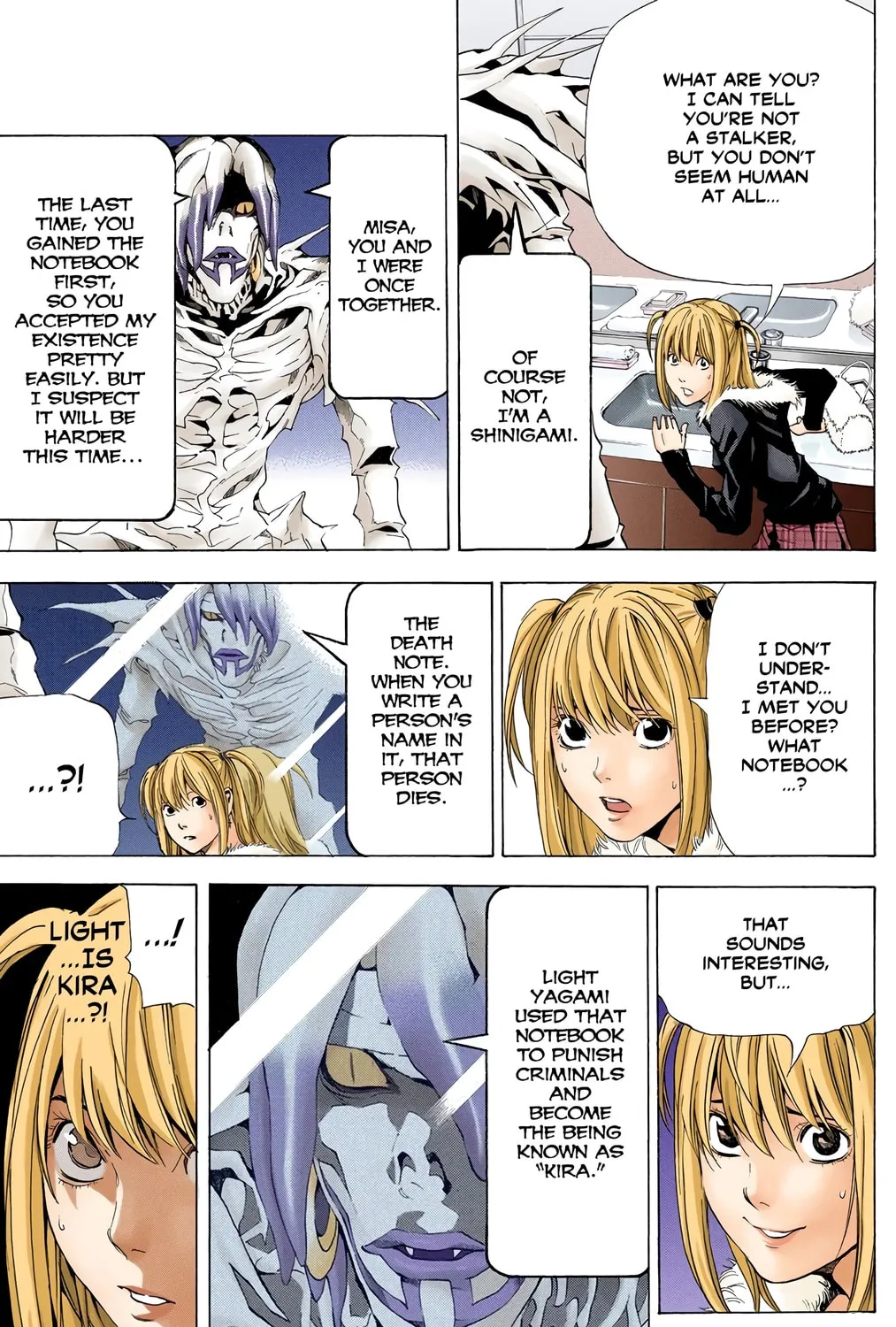 Read Death Note - Digital Colored Comics (Colored) chapter 47 image 12 on Lezhin