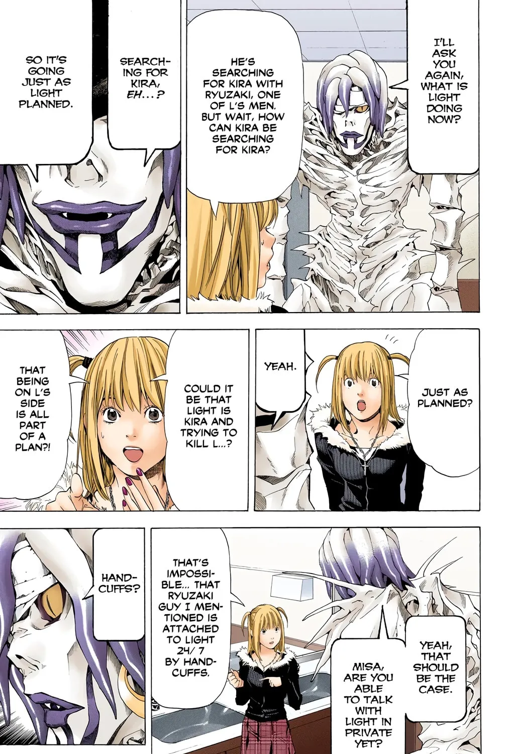 Read Death Note - Digital Colored Comics (Colored) chapter 47 image 16 on Lezhin
