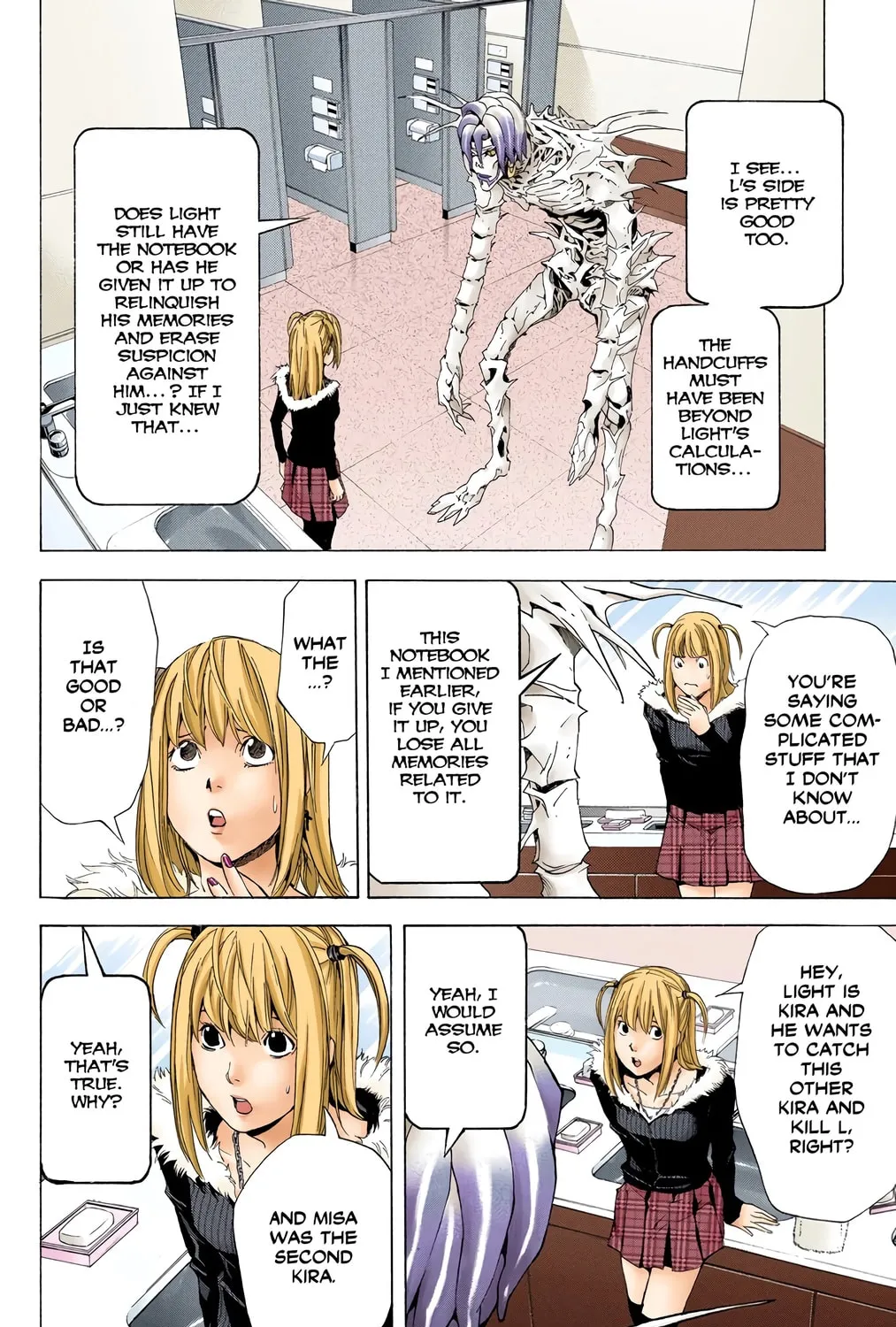 Read Death Note - Digital Colored Comics (Colored) chapter 47 image 18 on Lezhin