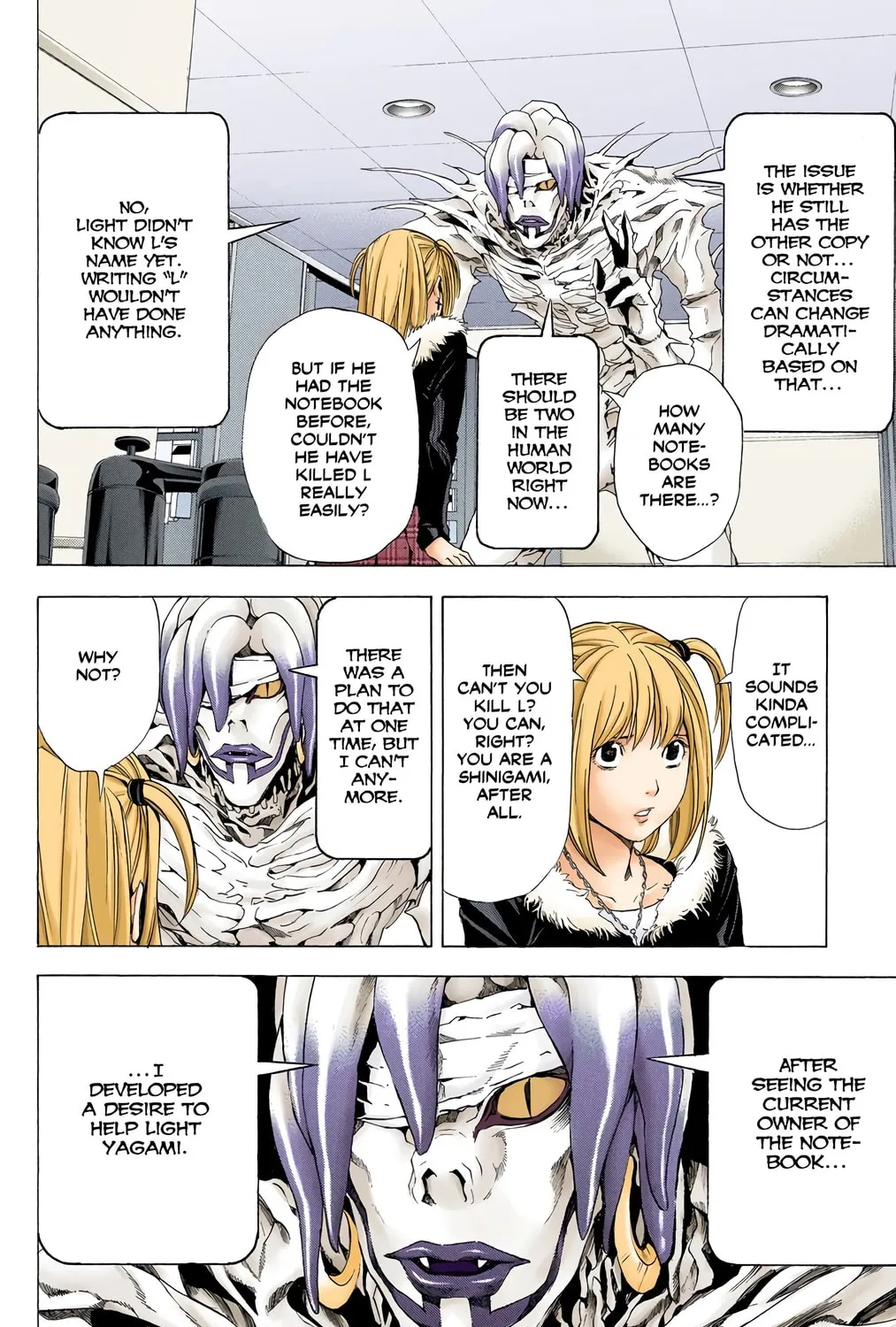 Read Death Note - Digital Colored Comics (Colored) chapter 47 image 22 on Lezhin