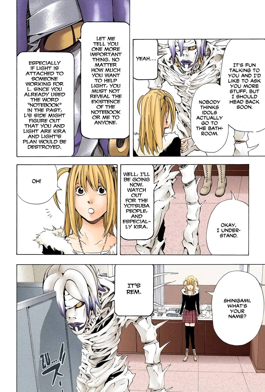 Read Death Note - Digital Colored Comics (Colored) chapter 47 image 34 on Lezhin