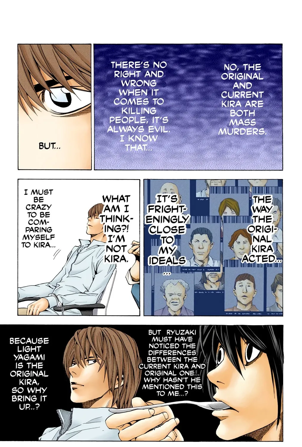 Read Death Note - Digital Colored Comics (Colored) chapter 47 image 8 on Lezhin
