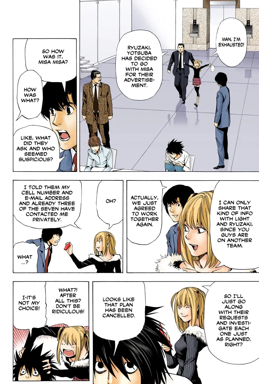 Read Death Note - Digital Colored Comics (Colored) chapter 48 image 10 on Lezhin