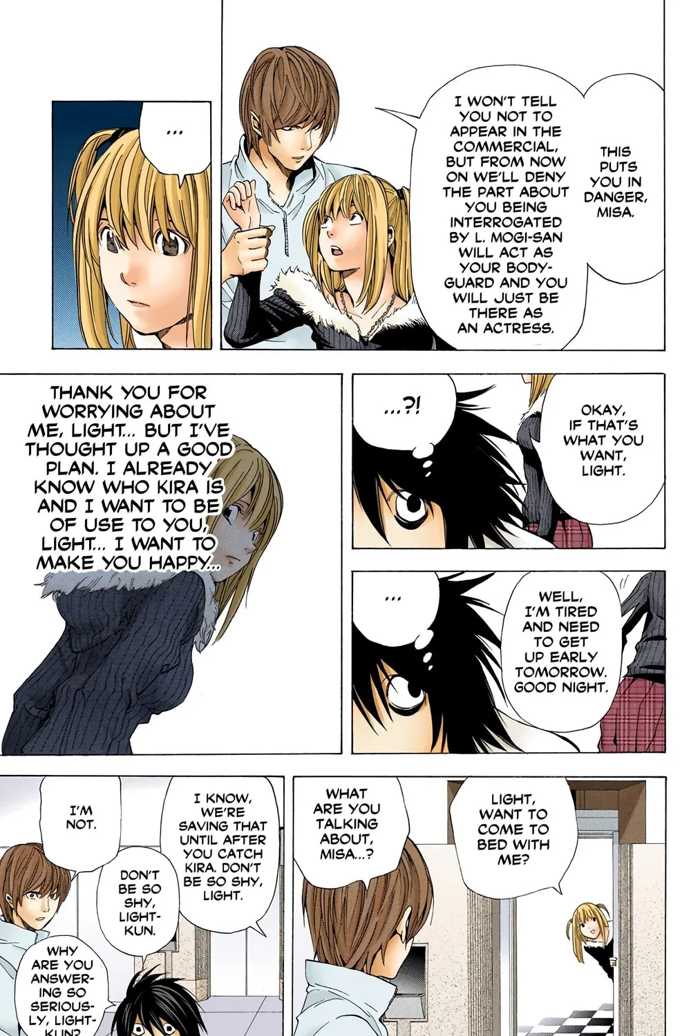 Read Death Note - Digital Colored Comics (Colored) chapter 48 image 12 on Lezhin